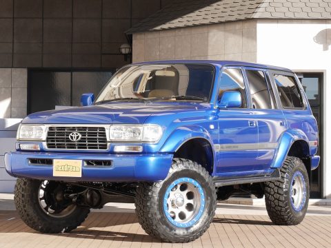 1997 平成７年　トヨタ　ランドクルーザー　８０　VX-LTD TOYOTA　LANDCRUISER　ハチマル　全塗装　オールペン車　個性的　人気車種　 (3)